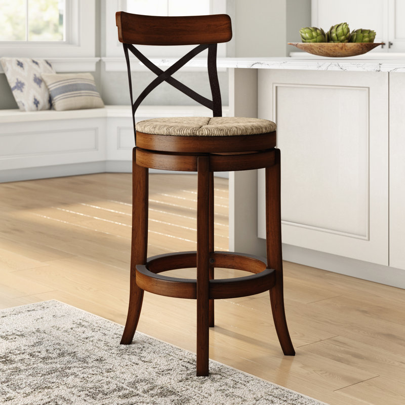 Jacklyn Bar & Counter Swivel Stool & Reviews Birch Lane